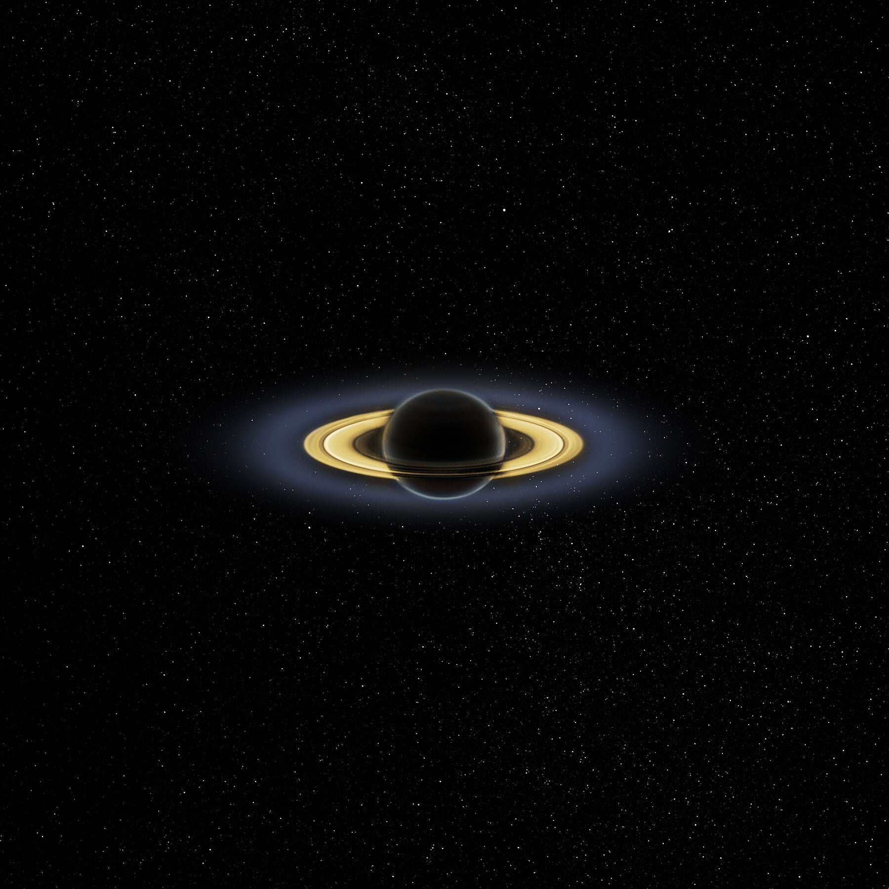 Eclipsed by Saturn