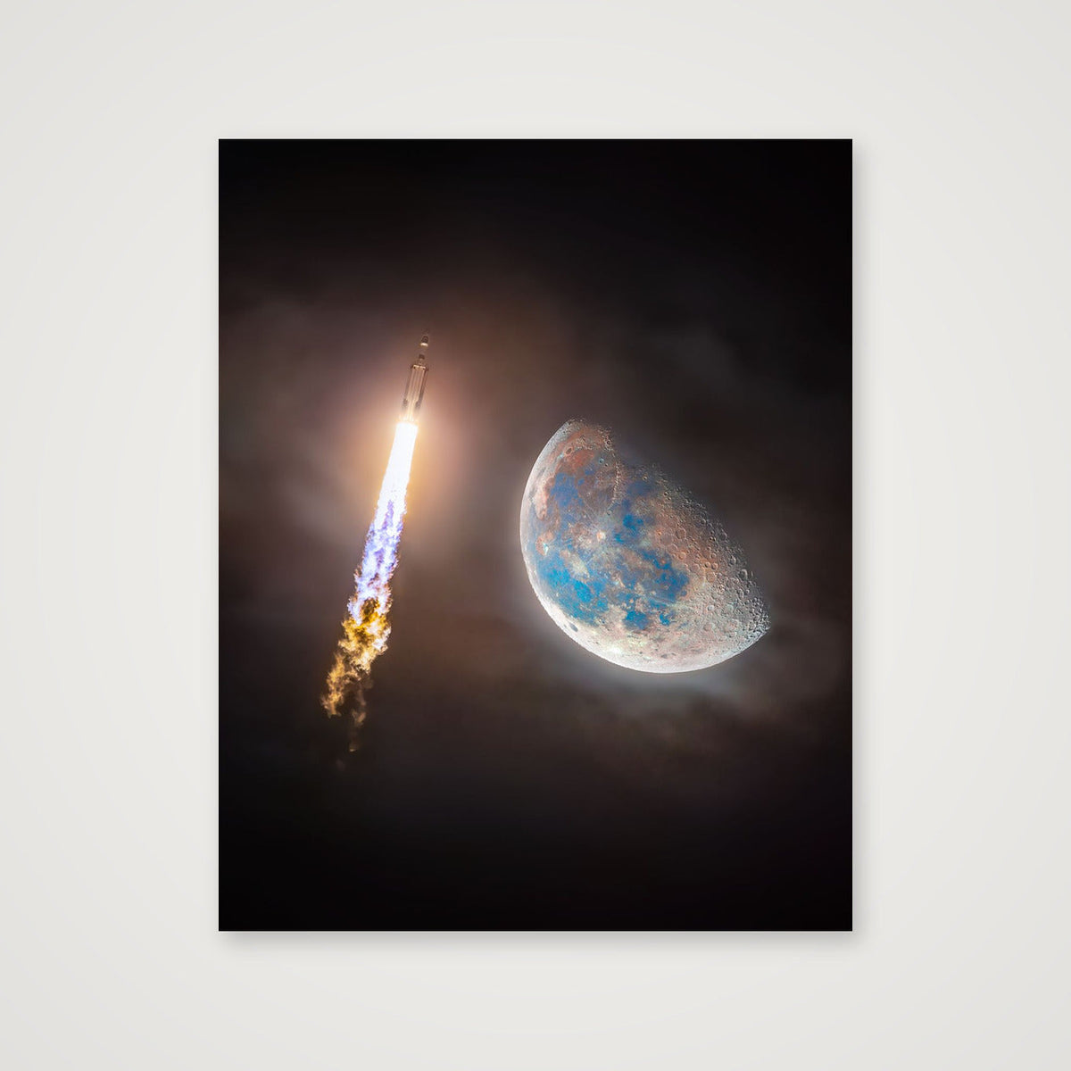 Fly By Moonlight — 16×20" Print only