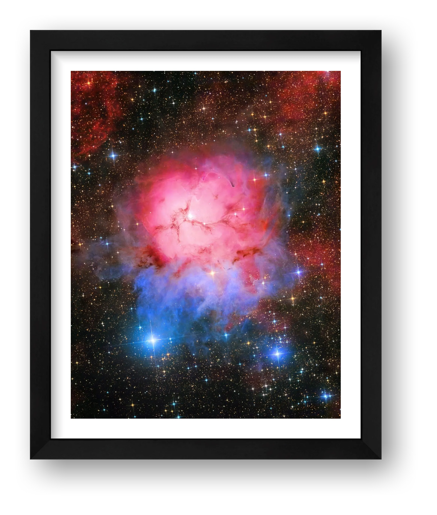 Sagittarian Bloom — framed