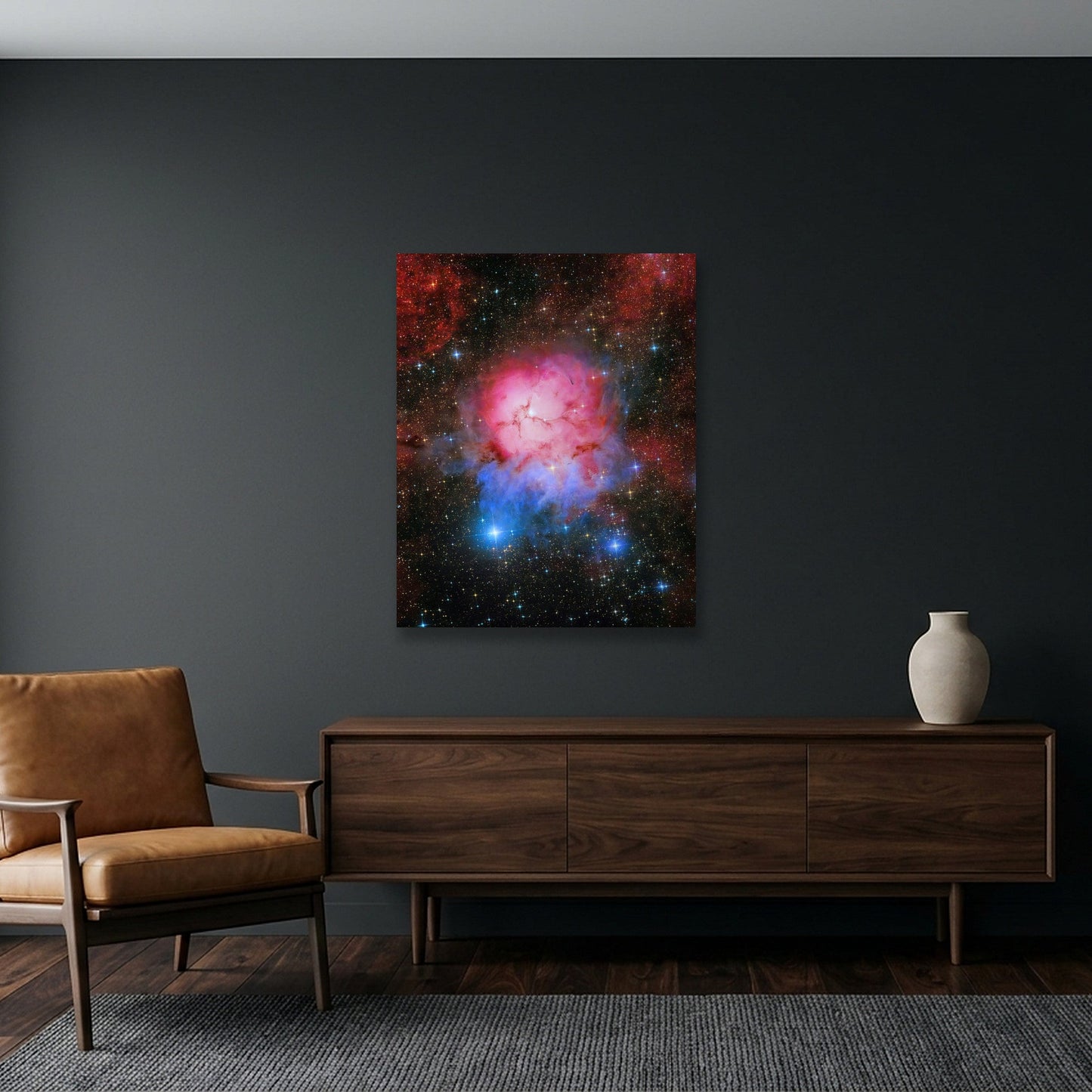 Sagittarian Bloom — 61×76cm, 24×30" Acrylic Mount