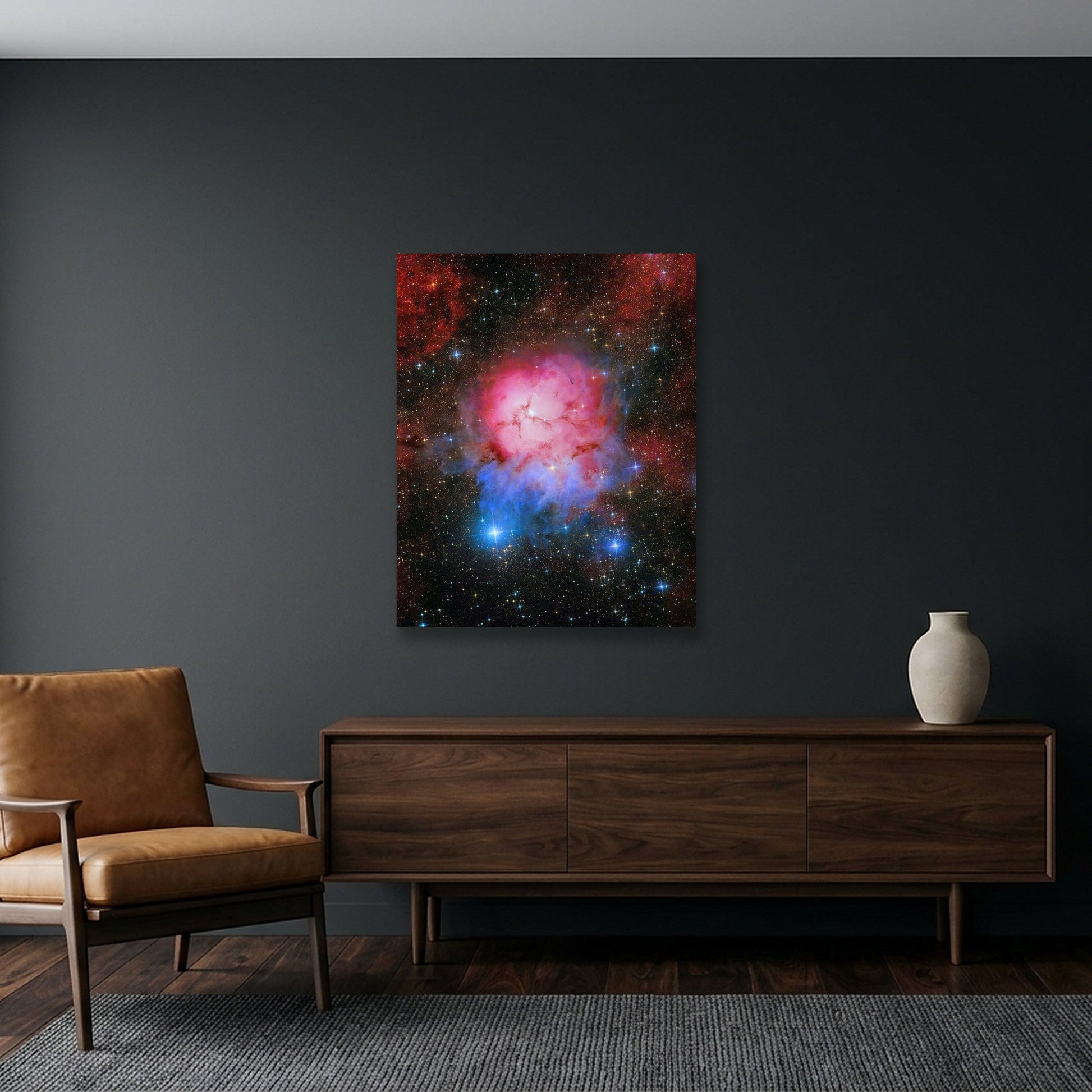 Sagittarian Bloom — 61×76cm, 24×30" Acrylic Mount