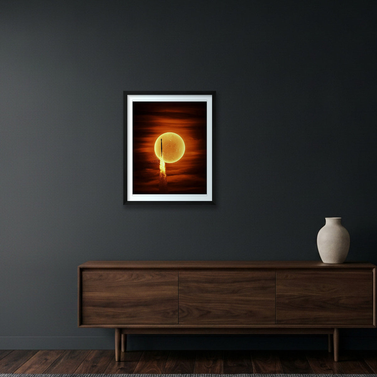 Seeker of Starlight — 16×20" Black Frame