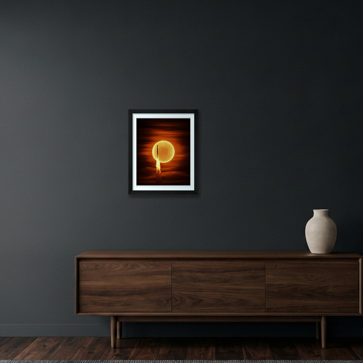Seeker of Starlight — 11×14" Black Frame