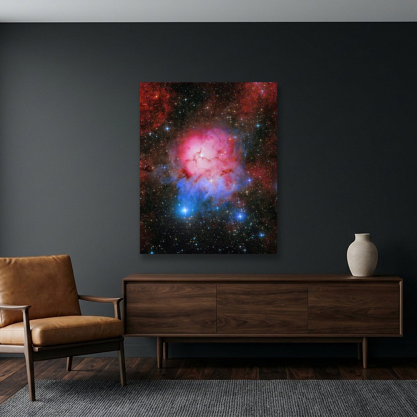 Sagittarian Bloom — 127×159cm, 50×63" Acrylic Mount