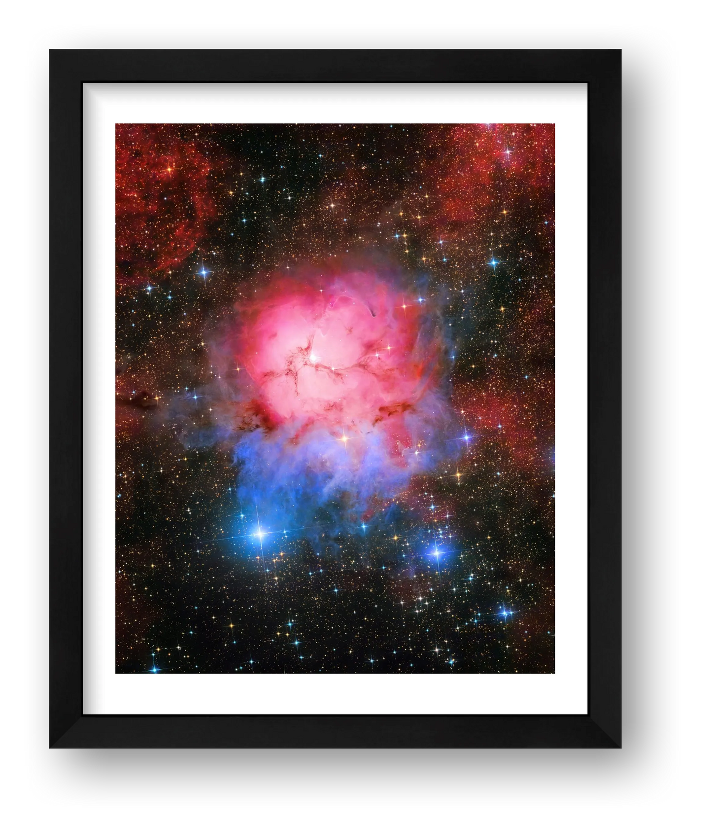 Sagittarian Bloom — framed