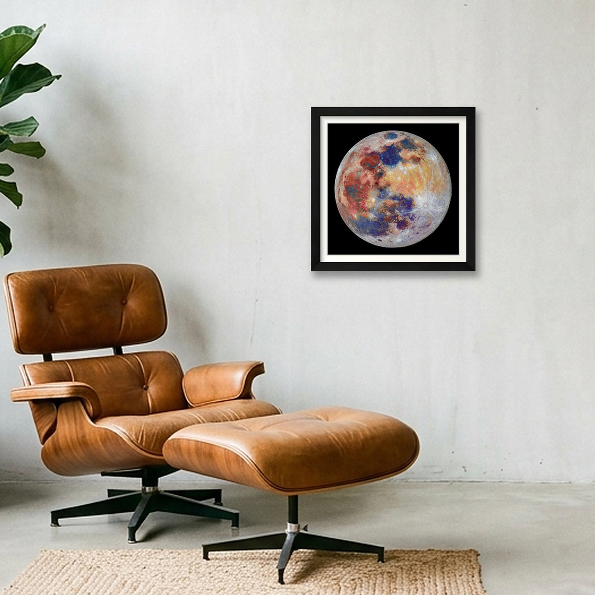 Of Stone and Science — 12×12" Black Frame