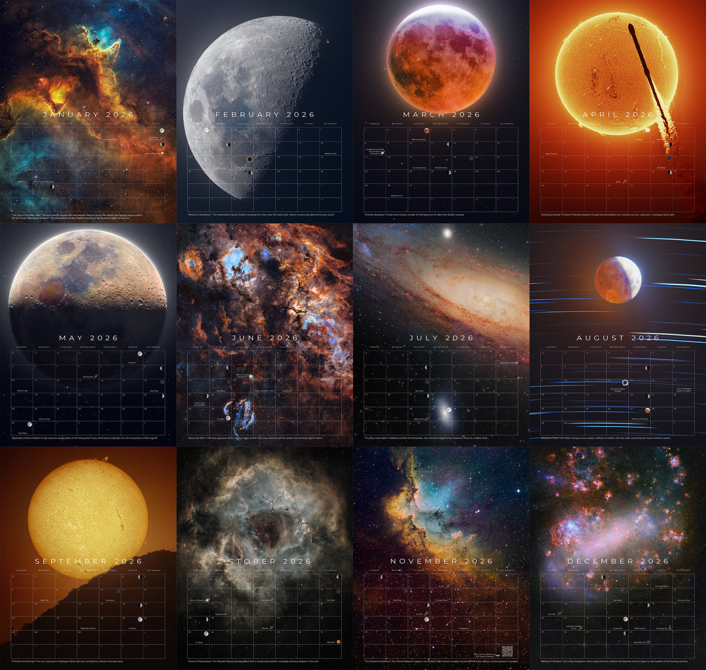 2026 Cosmic Calendar