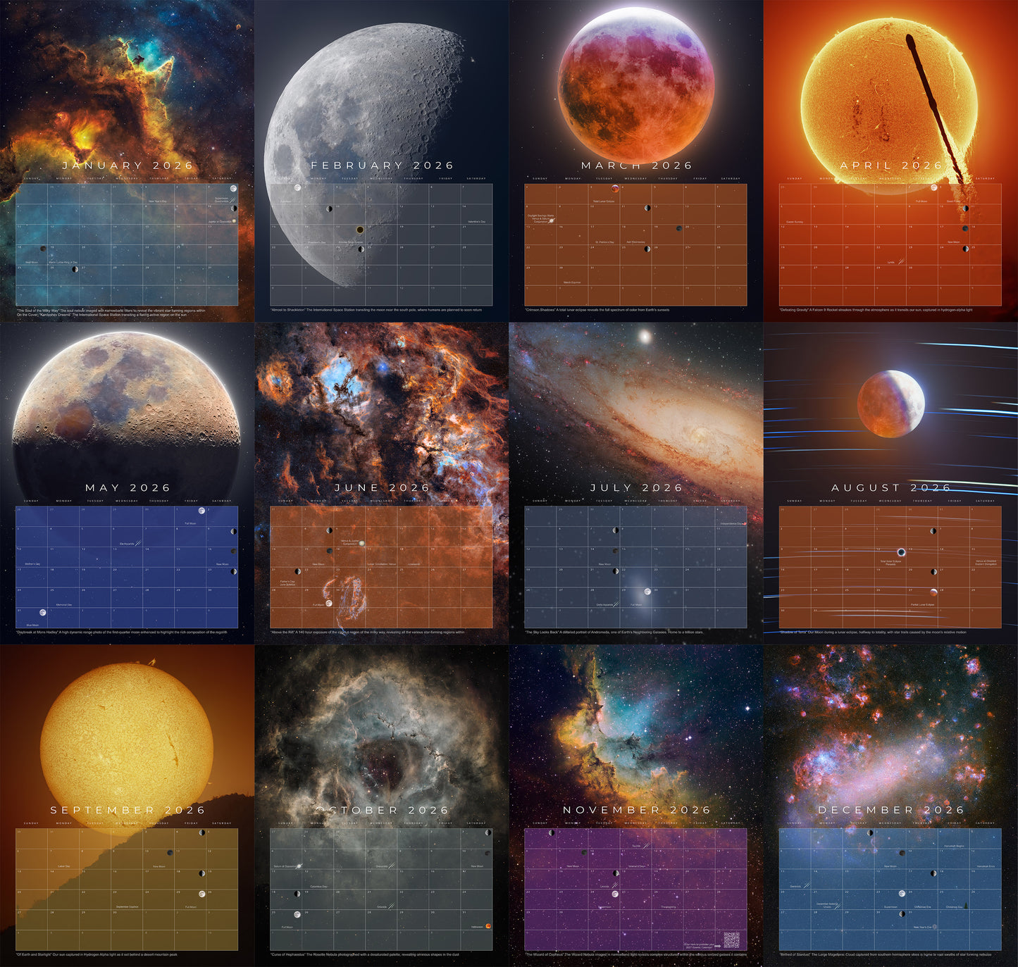 2026 Cosmic Calendar