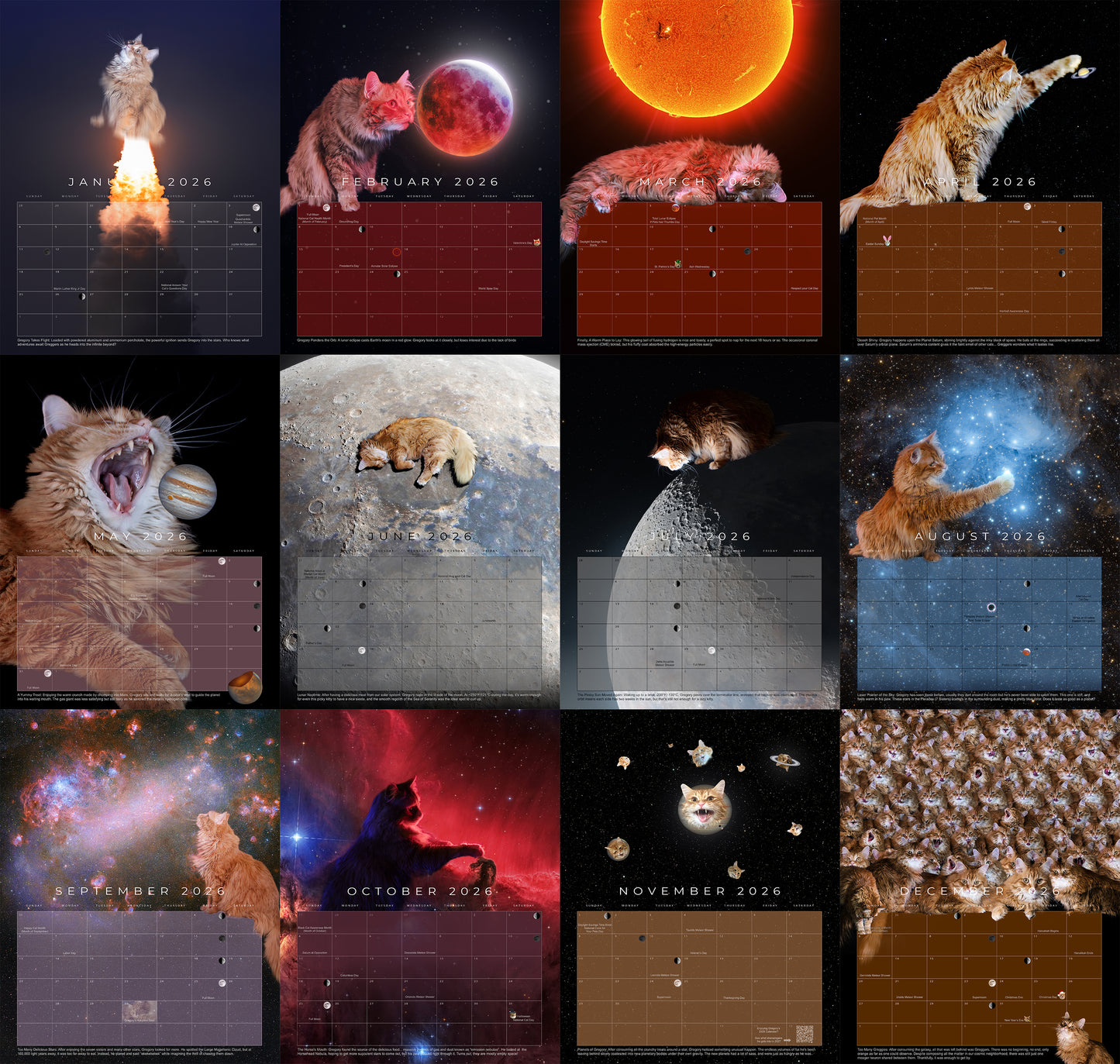 2026 Cosmic Calendar