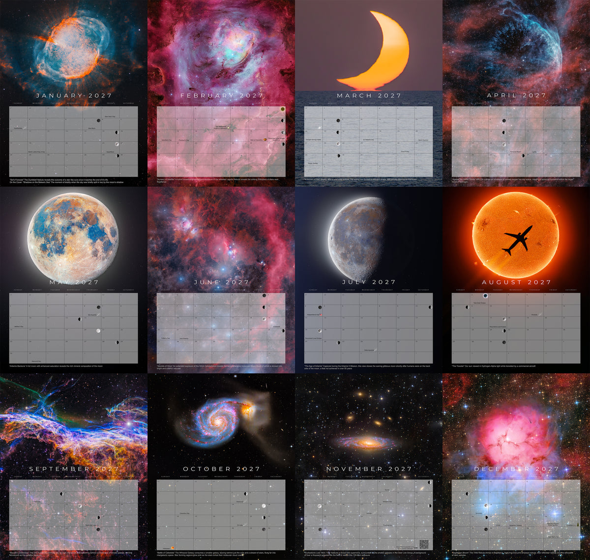 2027 Cosmic Calendar