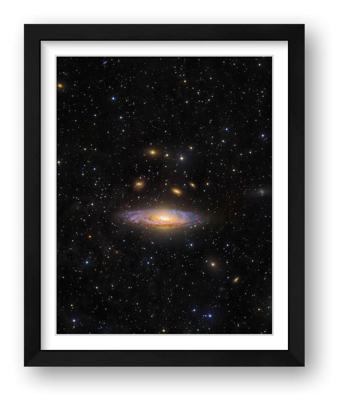 Civilizations Lost — framed