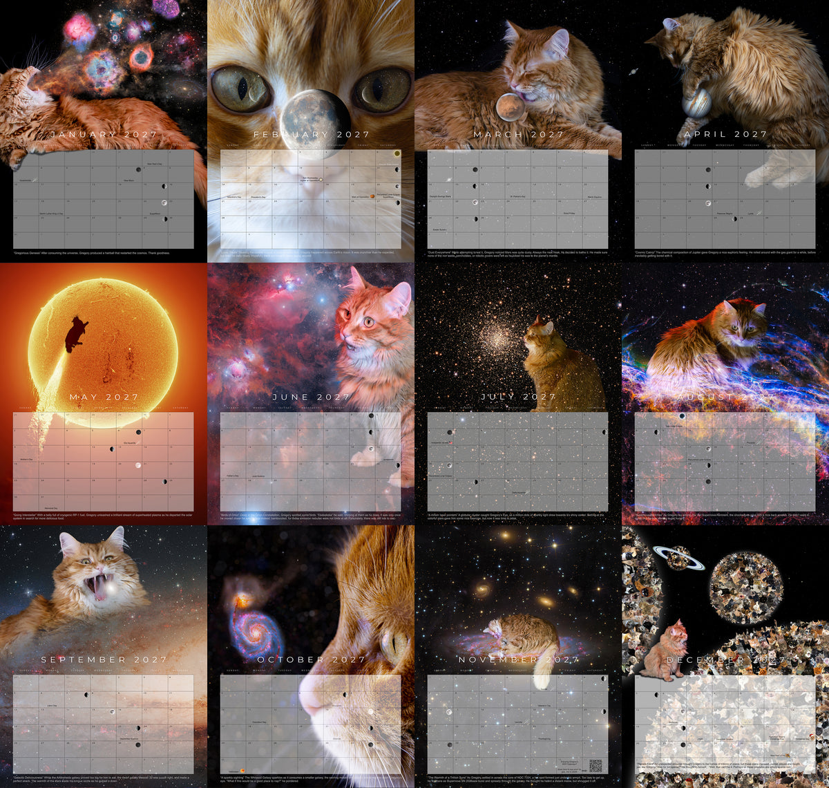 2027 Cosmic Calendar