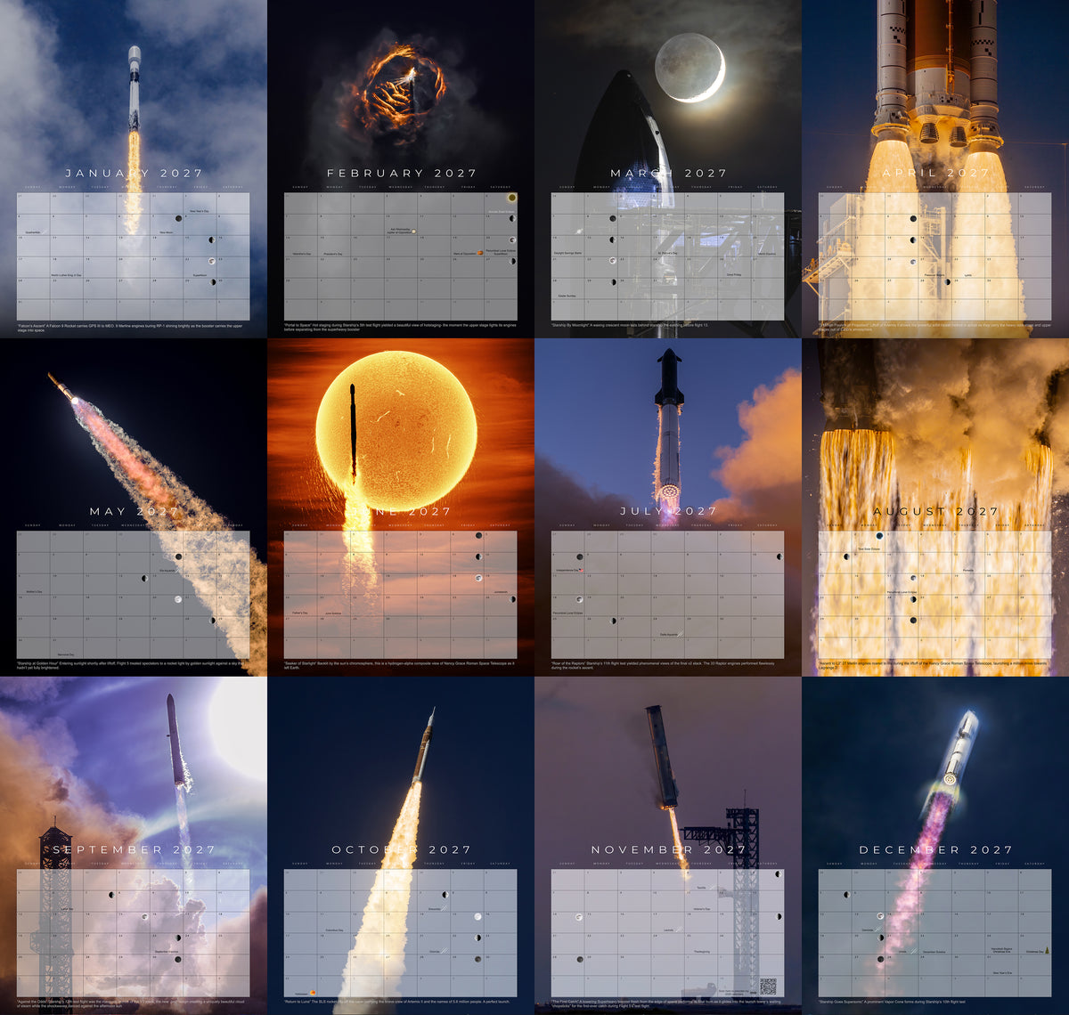 2027 Cosmic Calendar